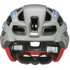 Capacete de bicicleta UVEX Finale Light 2.0, cinzento/vermelho, 52-57