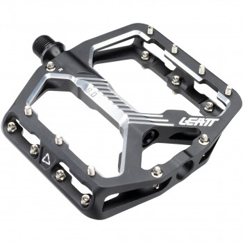 Pedais de bicicleta Leatt AllMtn 6.0 Flat, plataforma estreita 114x100 mm, preto