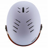Capacete de esqui infantil UVEX Rocket jr. Visor 54-58, lavanda