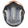 Capacete de esqui infantil UVEX Rocket jr. Visor 54-58, lavanda