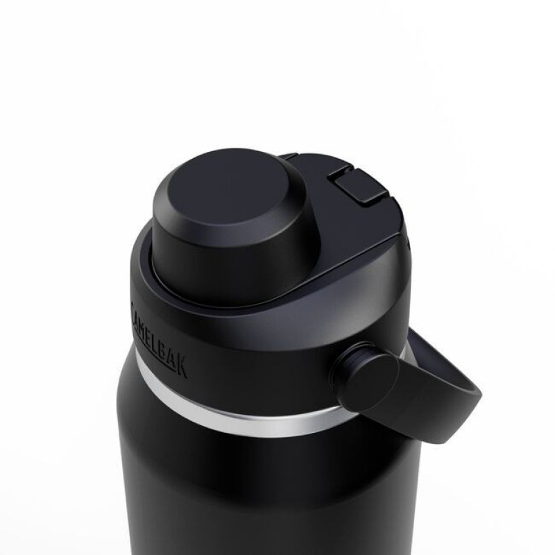 Garrafa térmica CamelBak Thrive Chug Insulated SST, 950 ml, preto