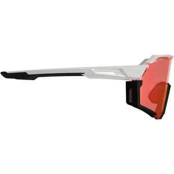 Óculos de bicicleta LEATT RideViz Pro Iriz Cryztal, preto/branco
