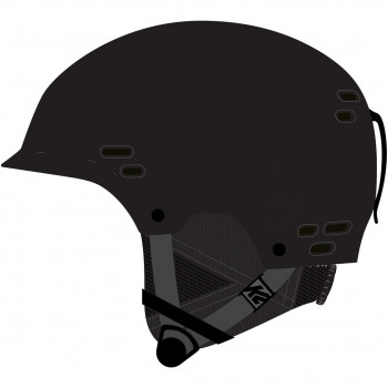 Capacete K2 Thrive para homem, preto, 51-55