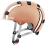 Capacete de bicicleta UVEX HLMT 5 Bike Pro, castanho, 55-58