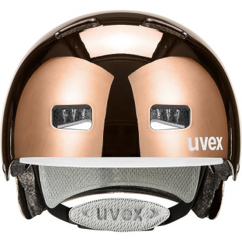 Capacete de bicicleta UVEX HLMT 5 Bike Pro, castanho, 55-58