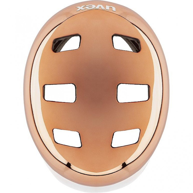 Capacete de bicicleta UVEX HLMT 5 Bike Pro, castanho, 55-58