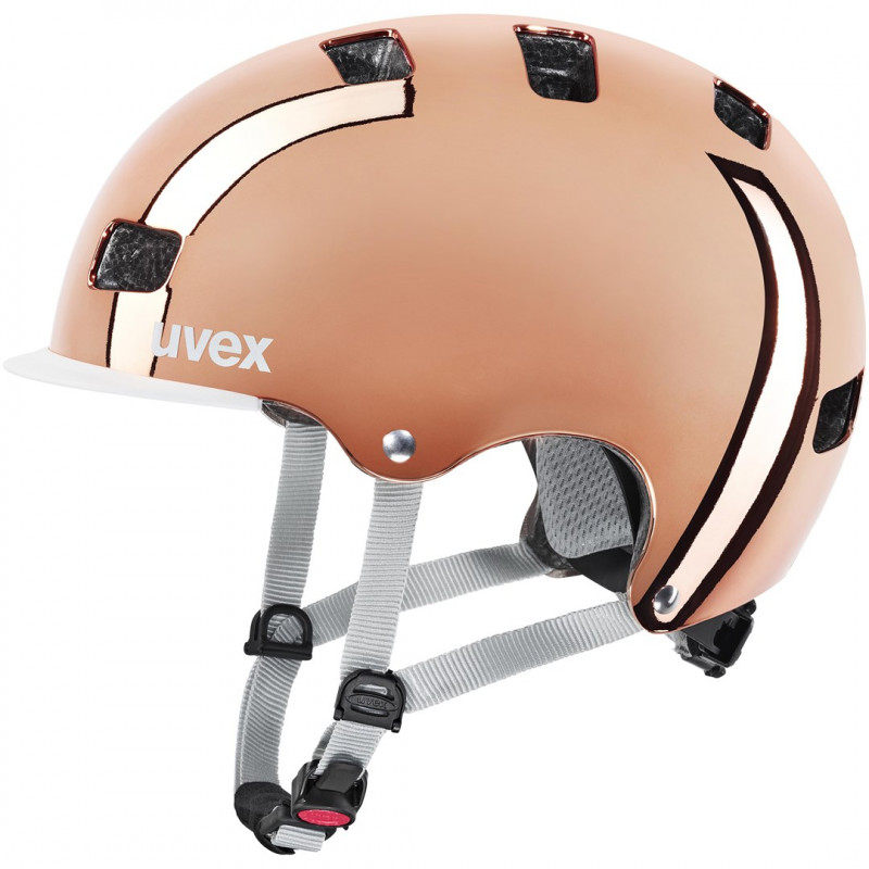 Capacete de bicicleta UVEX HLMT 5 Bike Pro, castanho, 55-58