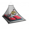Rede mosquiteira Sea to Summit Mosquito Pyramid Net Double para duas pessoas, preta
