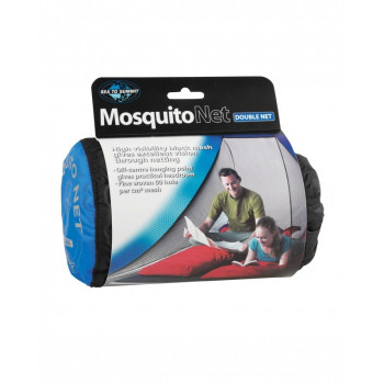 Rede mosquiteira Sea to Summit Mosquito Pyramid Net Double para duas pessoas, preta