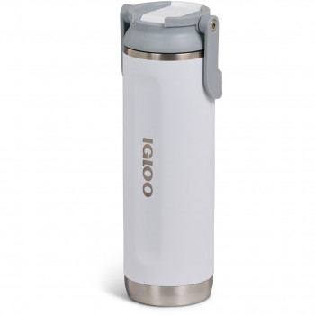 Garrafa térmica com palhinha Igloo Sport Sipper 20 oz, 0,6 l, branca