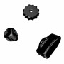 Kit de botões Ascher Racing Knob Kit Pro para volantes de sim-racing, Stealth Black