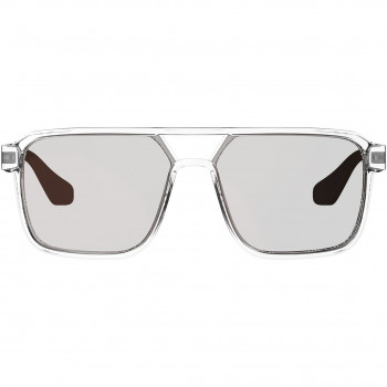 Óculos de ciclismo Leatt TheViz Pyrenees Polarized, transparente/prateado