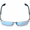 Óculos de ciclismo Leatt TheViz Sierra Polarized, prateado/azul