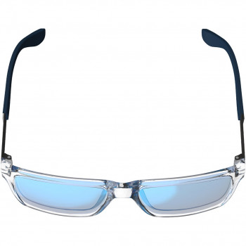 Óculos de ciclismo Leatt TheViz Sierra Polarized, prateado/azul