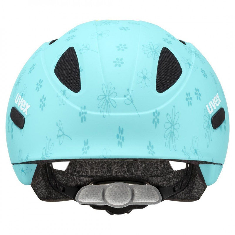 Capacete de bicicleta para criança UVEX Oyo Style 46-50, azul/rosa