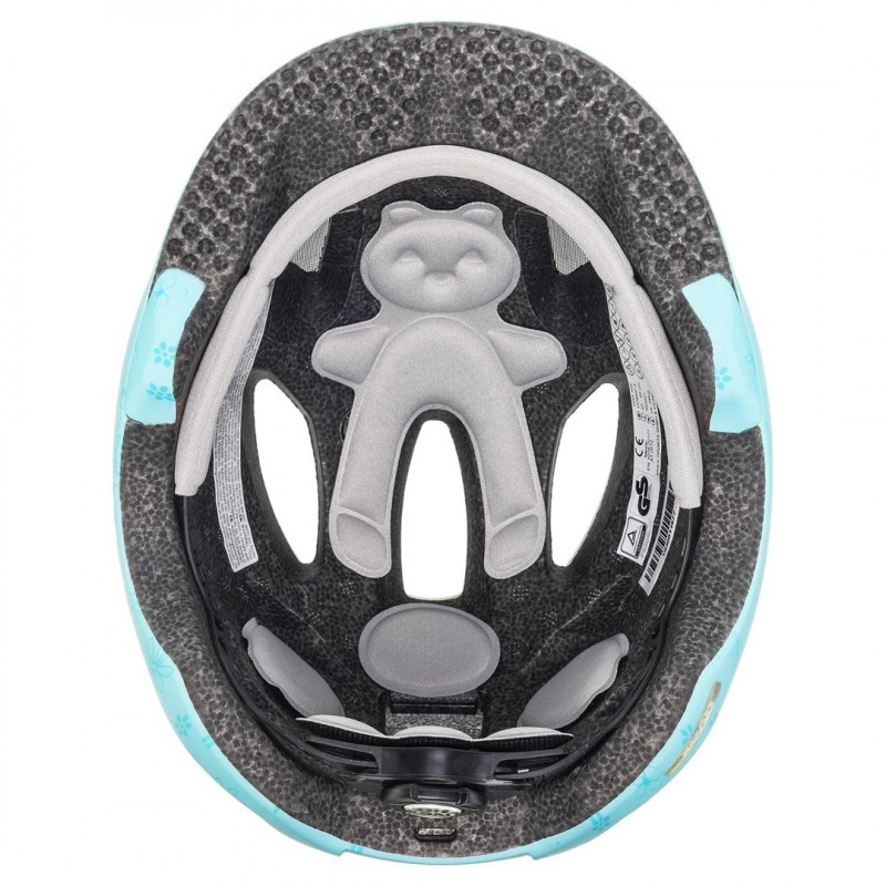 Capacete de bicicleta para criança UVEX Oyo Style 46-50, azul/rosa