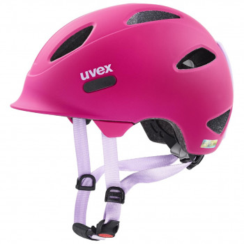 Capacete de bicicleta para criança UVEX Oyo Style 46-50, rosa