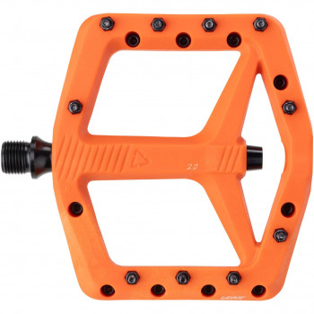 Pedais de plataforma Leatt Composite AllMtn 2.0, laranja