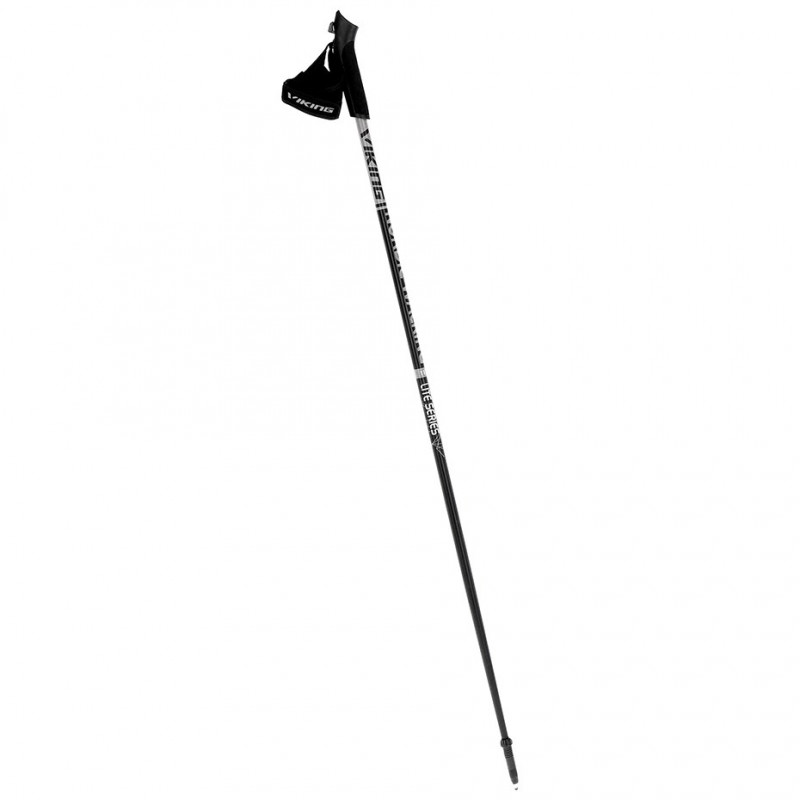 Bastões de marcha nórdica VIKING Lite Pro 115 cm, prateado/preto