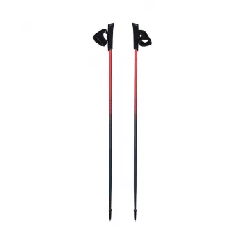 Viking Pro-Trainer bastões de marcha nórdica para adulto, 115 cm, vermelho