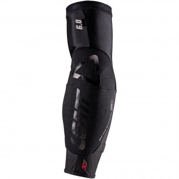 Leatt 3DF 6.0 Evo cotoveleiras, preto, S