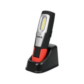 Lâmpada de trabalho LED Yato YT-08558 7 W, preto/vermelho