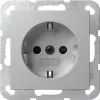 Tomada GIRA 418326 Schuko SH SRK System 55 F Al