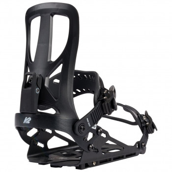 Fixações de snowboard K2 FAR OUT pretas 38-43.5