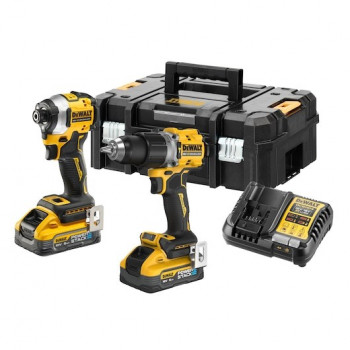 Conjunto combinado de ferramentas DeWalt DCK2050H2T-QW DCD805 + DCF850, 18 V, 2 x 5,0 Ah bateria