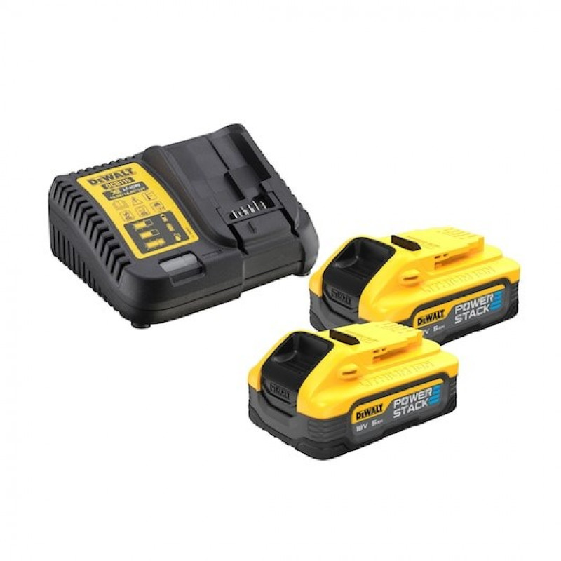 Conjunto combinado de ferramentas DeWalt DCK2050H2T-QW DCD805 + DCF850, 18 V, 2 x 5,0 Ah bateria