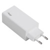 Carregador de parede Akyga AK-CH-20 100W USB-C USB-A PD GaN 5-20V / 1.5-5A branco