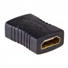 Adaptador Akyga AK-AD-05 HDMI fêmea para fêmea, preto