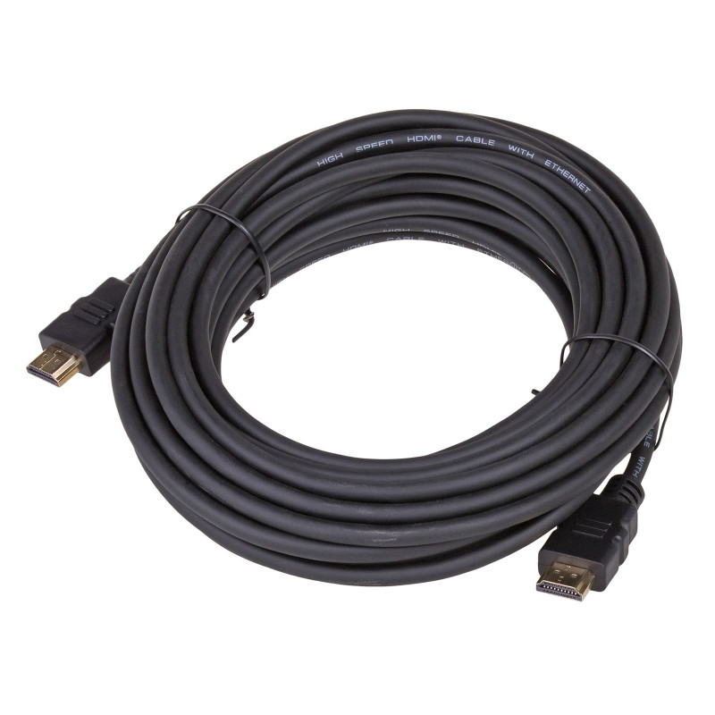 Cabo Akyga AK-HD-100A HDMI 1.4 High-Speed com Ethernet, 10 m, preto