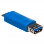 Adaptador OTG Akyga AK-AD-25 USB-A 3.0 (F) para Micro USB-B 3.0 (M), azul