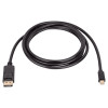 Cabo Akyga AK-AV-15 DisplayPort (macho) para Mini DisplayPort (macho), 1,8 m, preto