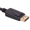 Cabo Akyga AK-AV-15 DisplayPort (macho) para Mini DisplayPort (macho), 1,8 m, preto