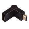 Adaptador angular rotativo 180° Akyga AK-AD-40 HDMI (M) para HDMI (F), preto