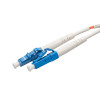 Cabo de patch de fibra ótica Akyga AK-FC-01 LC para LC duplex, 2 m, preto