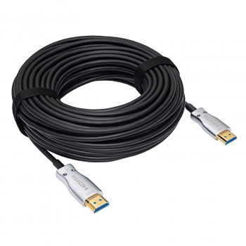 Cabo ótico ativo HDMI 2.1 Akyga AK-HD-200L (AOC), 48 Gbps, 8K@60Hz, 4K@120Hz, 20 m, preto