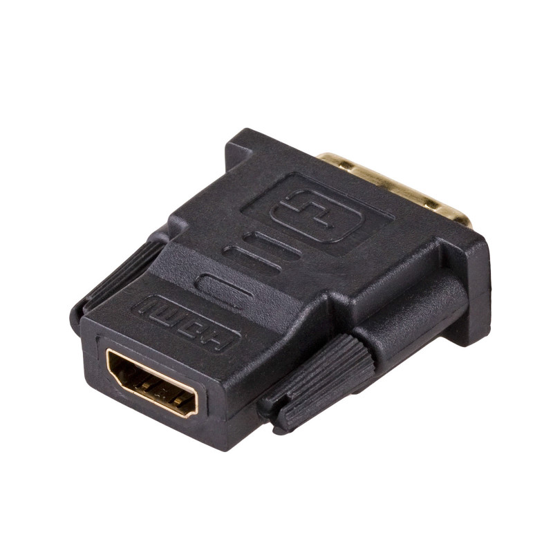 Adaptador Akyga AK-AD-41 HDMI (F) para DVI-D 24+1 (M), preto