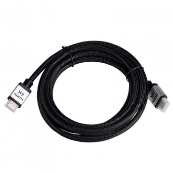 Cabo HDMI Akyga AK-HD-30P v2.0, High Speed com Ethernet, 4K, 3 m, preto