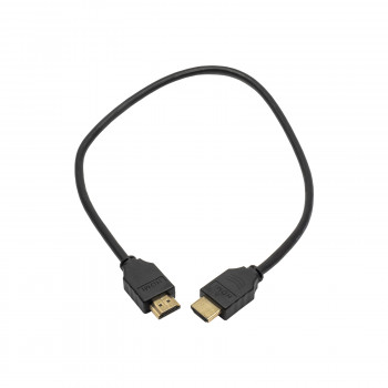 Cabo HDMI High Speed com Ethernet Akyga AK-HD-05A, HDMI 1.4, 0,5 m, preto