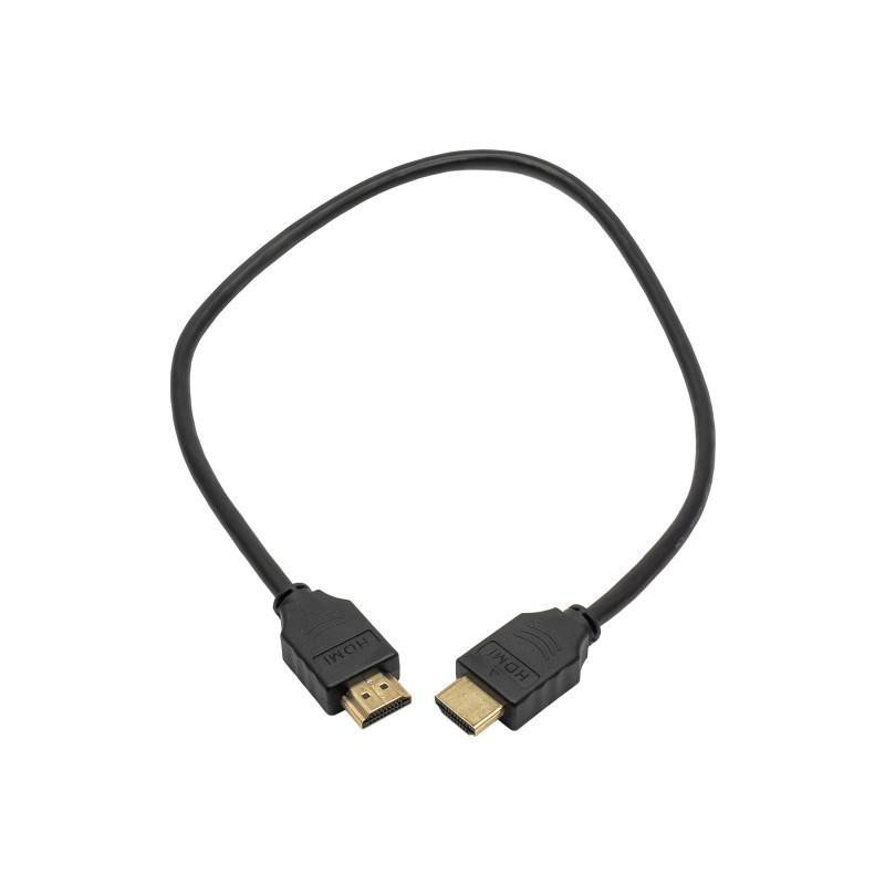 Cabo HDMI High Speed com Ethernet Akyga AK-HD-05A, HDMI 1.4, 0,5 m, preto