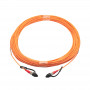 Cabo de patch de fibra ótica simplex Akyga AK-FC-02 FC para FC, 30 m, laranja