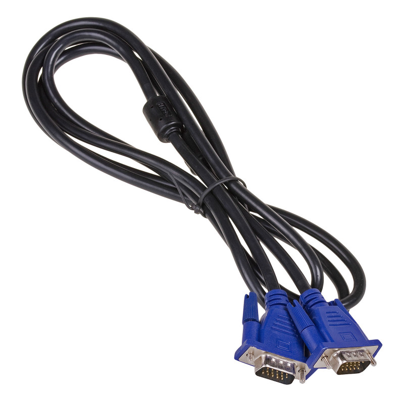 Cabo Akyga AK-AV-14 VGA (M) para VGA (M), D-Sub 15 pinos, 5 m, preto