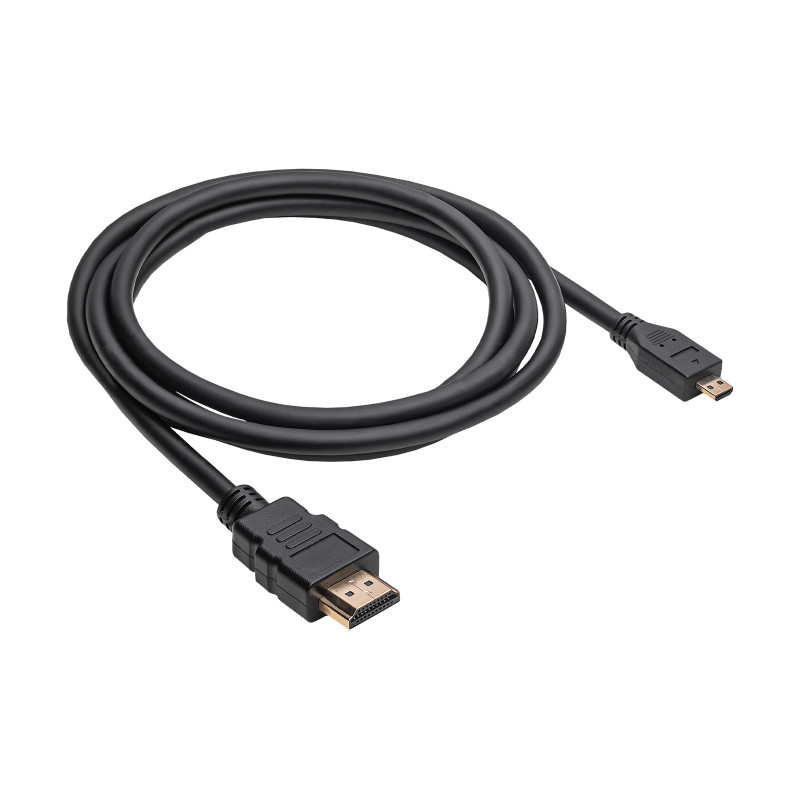 Cabo HDMI para Micro HDMI Akyga AK-HD-15R v1.4, 1,5 m, preto