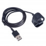 Akyga AK-SW-29 cabo de carregamento para Fitbit Charge 3 / 4, USB-A, 1 m