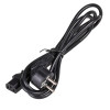 Akyga AK-PC-01A cabo de alimentação CEE 7/7 (Schuko) para IEC C13, CCA 3 x 0,5 mm², 1,5 m, preto