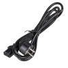 Akyga AK-PC-06C cabo de alimentação CEE 7/7 (Schuko) para IEC C13, cobre 3 x 1 mm², 3 m, preto