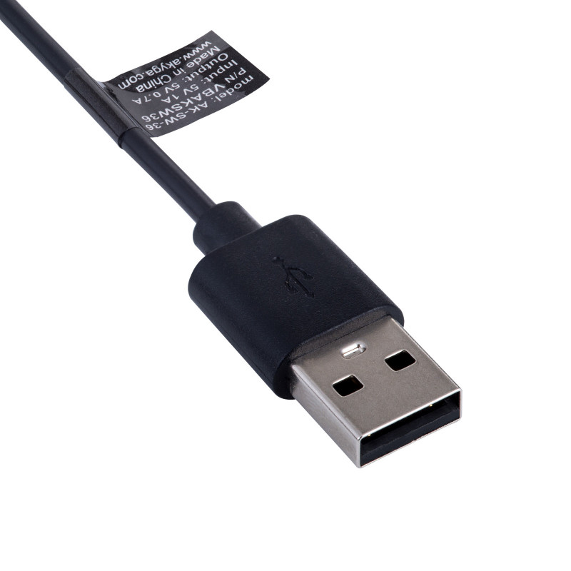 Akyga AK-SW-36 cabo de carregamento para Xiaomi Mi Watch Lite / Redmi Watch, USB-A, 1 m